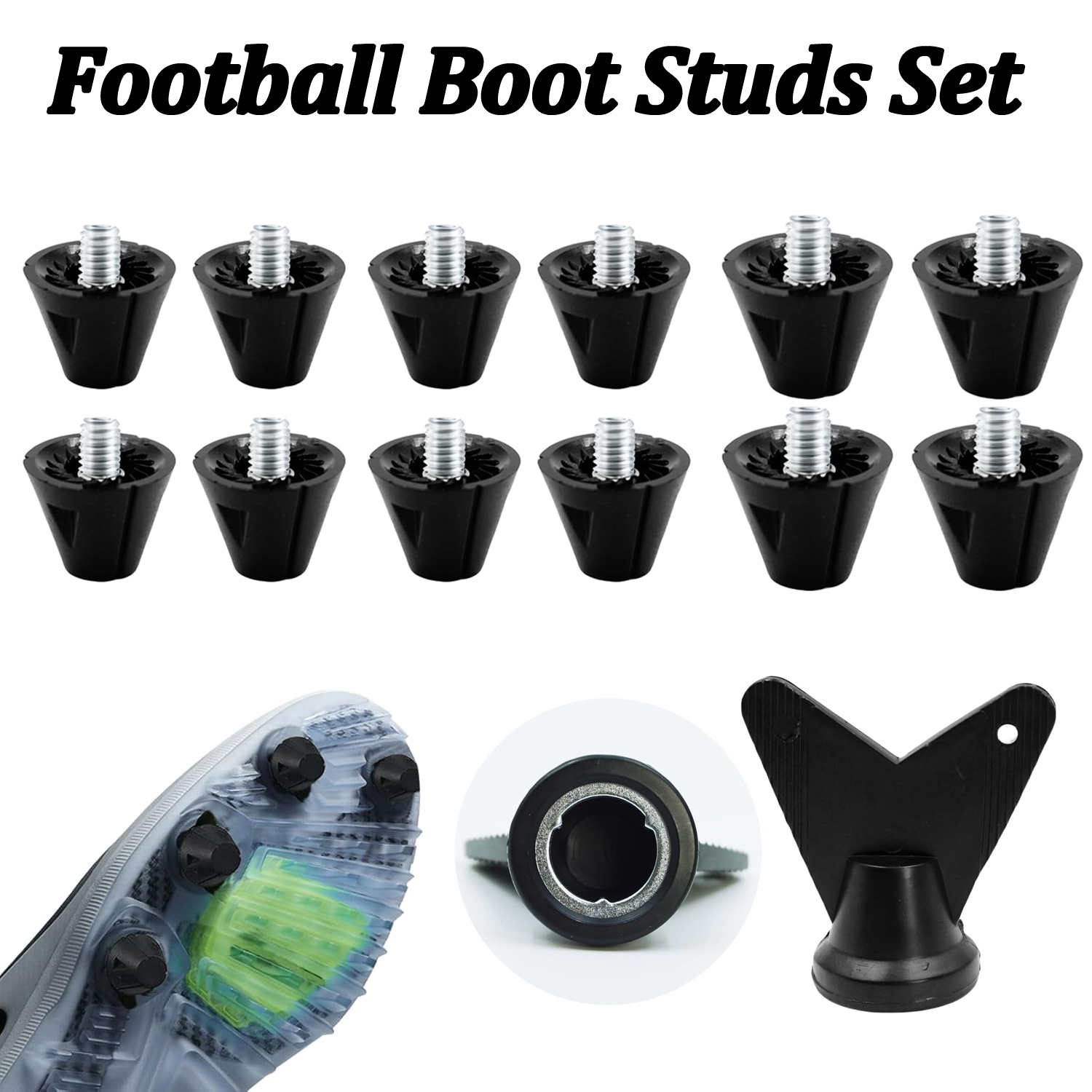 Sepatu sepak bola 13MM & 16MM, - Sneaker Care Set ulasan dan harga