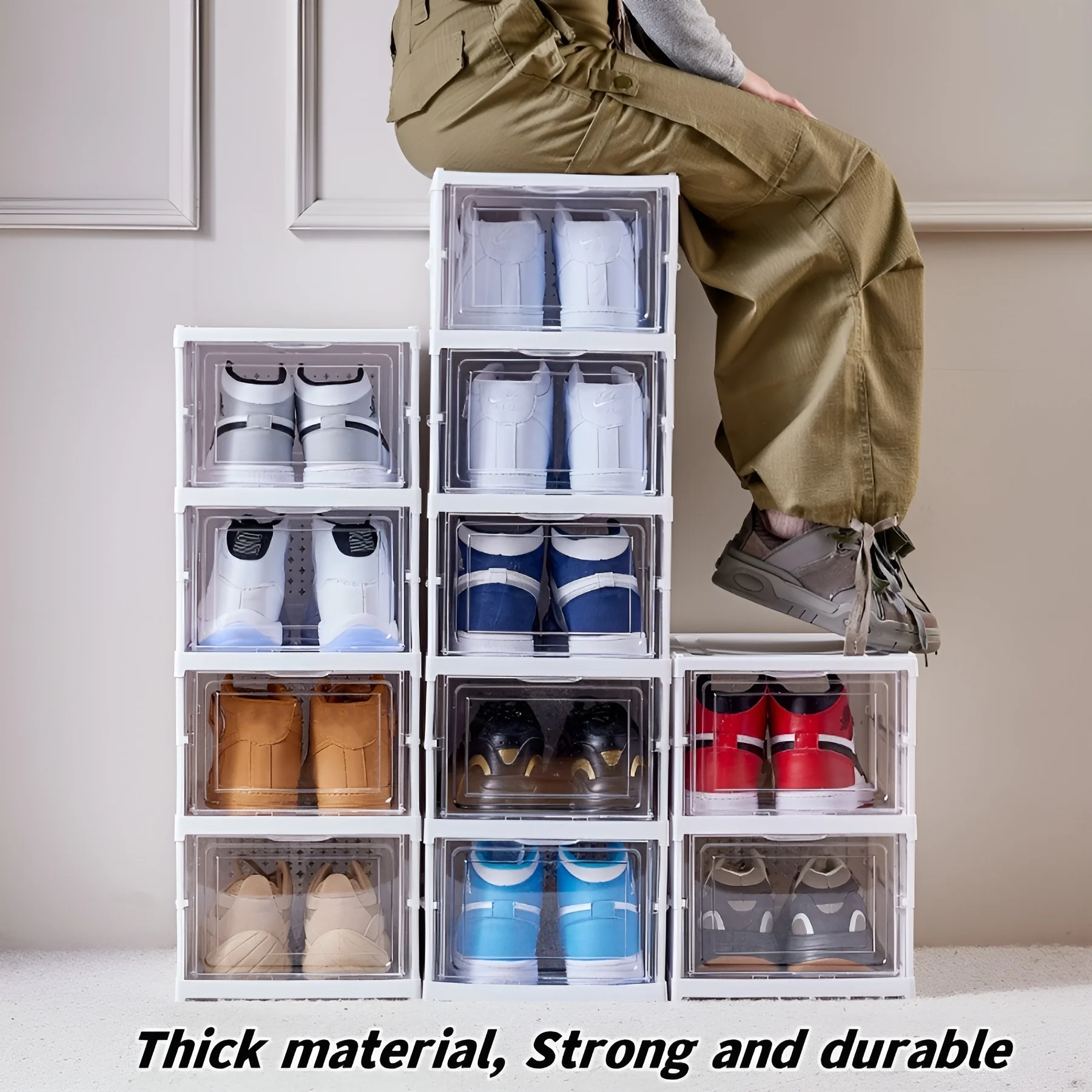 Kotak Sepatu 6 Lapis Kotak Pen - Sneaker Care Shoe Box ulasan dan harga